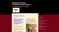 Desktop Screenshot of designedcuisinedallas.com